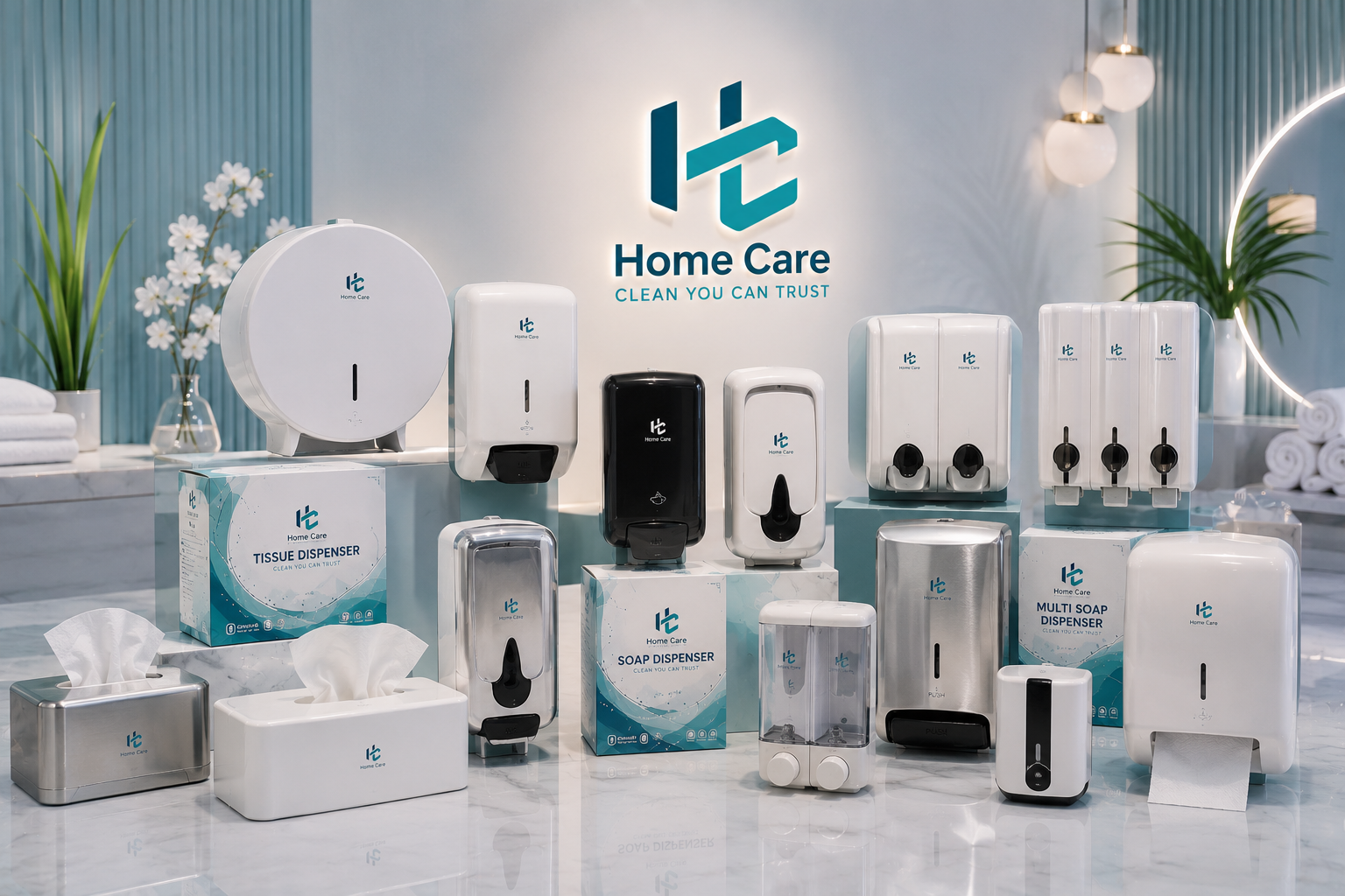 Tissue & Soap Dispensers